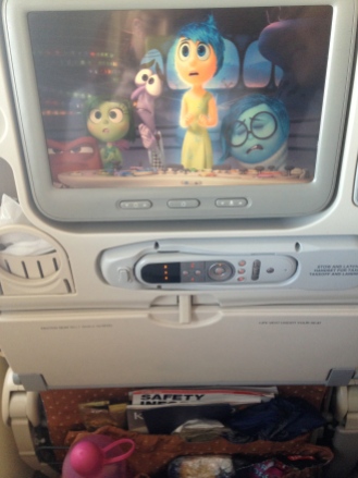 Inside out on the plane!